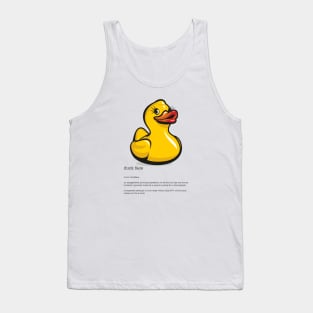 Duck Face Tank Top